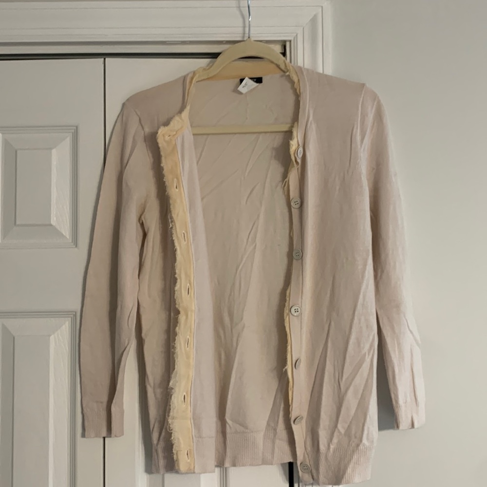 JCrew merino wool cardigan. Size M